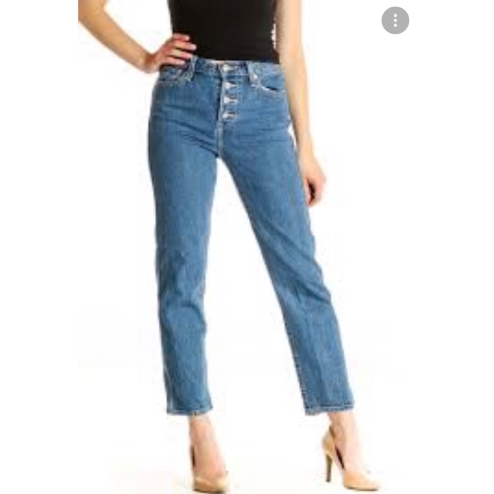 Blue High-Waisted Women Jeans